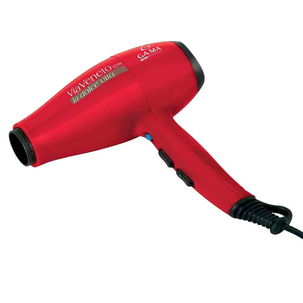 Secadora GAMA Via Veneto Red Iónica Profesional Cabello