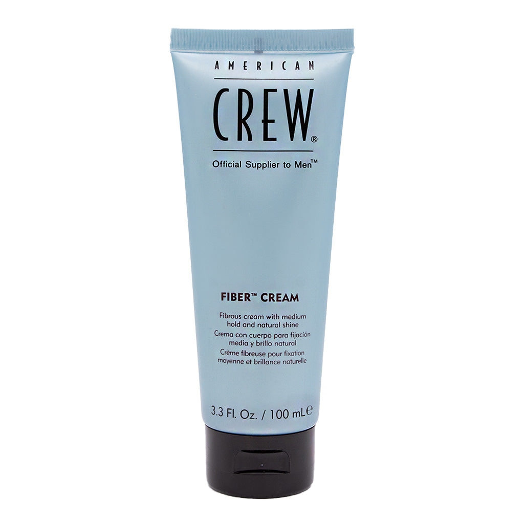Crema American Crew Fiber Cream 100ml Fijación Medía Brillo Natural Textura