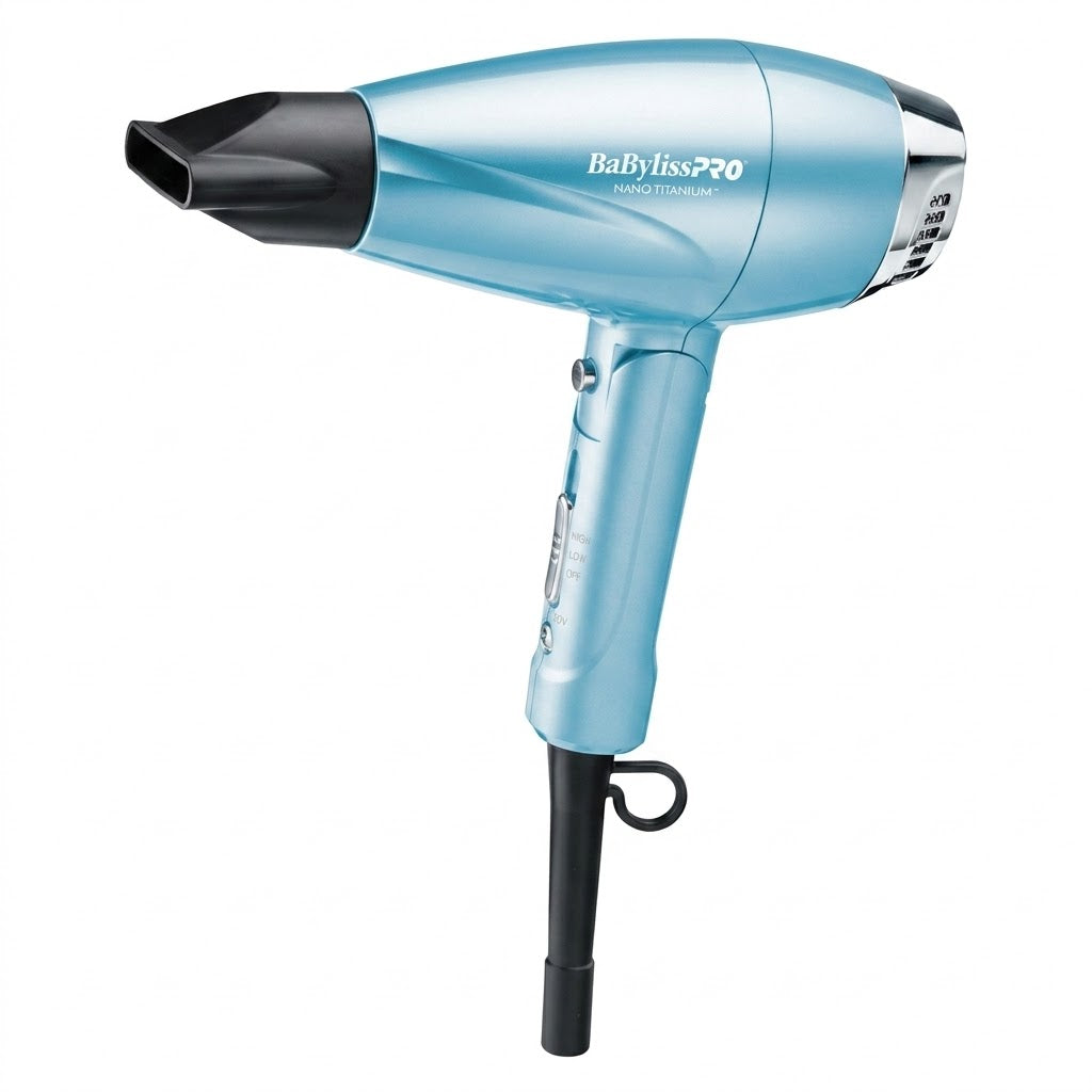 Secadora Profesional BaBylissPRO Nano Titanium Compacta Plegable Viaje BNT910ES