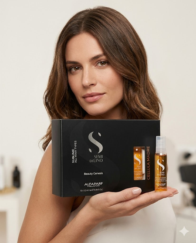ALFAPARF MILANO SEMI DI LINO BEAUTY GENESIS CELLULA MADRE 12 x 13 ML