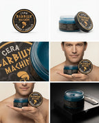 Cera para Cabello y Barba Barbiux Océano Fijación Fuerte 220 g