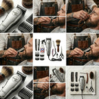 Kit de Barbería Profesional Bonafide – Máquina de Corte y Accesorios Completos