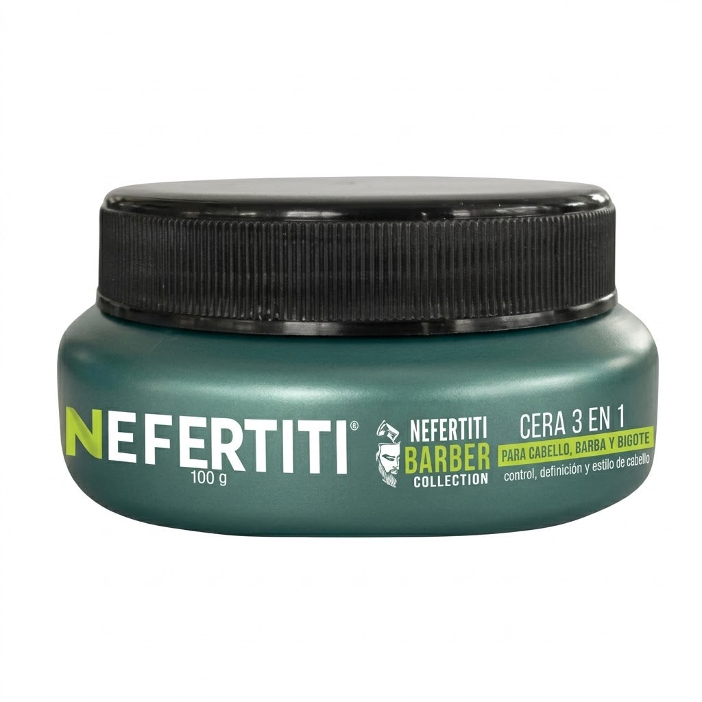 NEFERTITI CERA 3 EN 1 BARBER COLLECTION 100GR