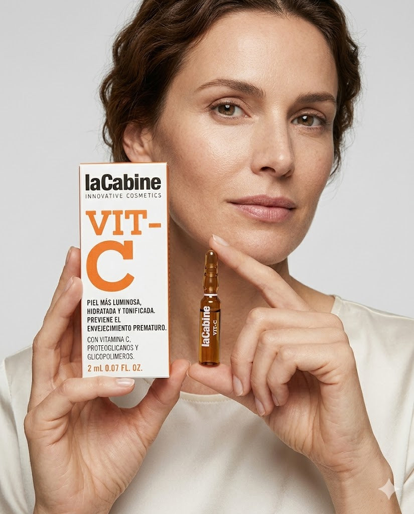 Ampolleta Facial La Cabine Vitamina C 2 ml – Luminosidad y Antioxidante