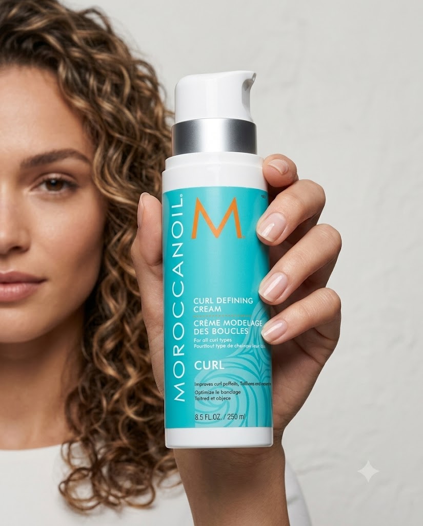 Crema Moldeadora Moroccanoil para Rizos 250 ml