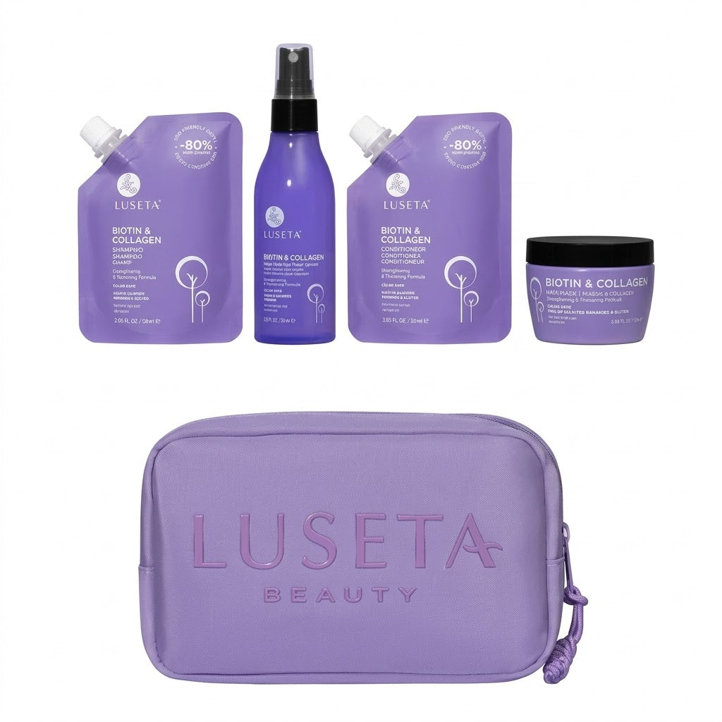COSMETIQUERA KIT LUSETA BIOTIN Y COLAGENO