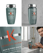 Dúo Kérastase Genesis Homme – Bain de Force Quotidien 2x250ml