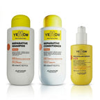 Kit Yellow Repair Esencial – Shampoo 500ml + Acondicionador 500ml + Sérum 150ml