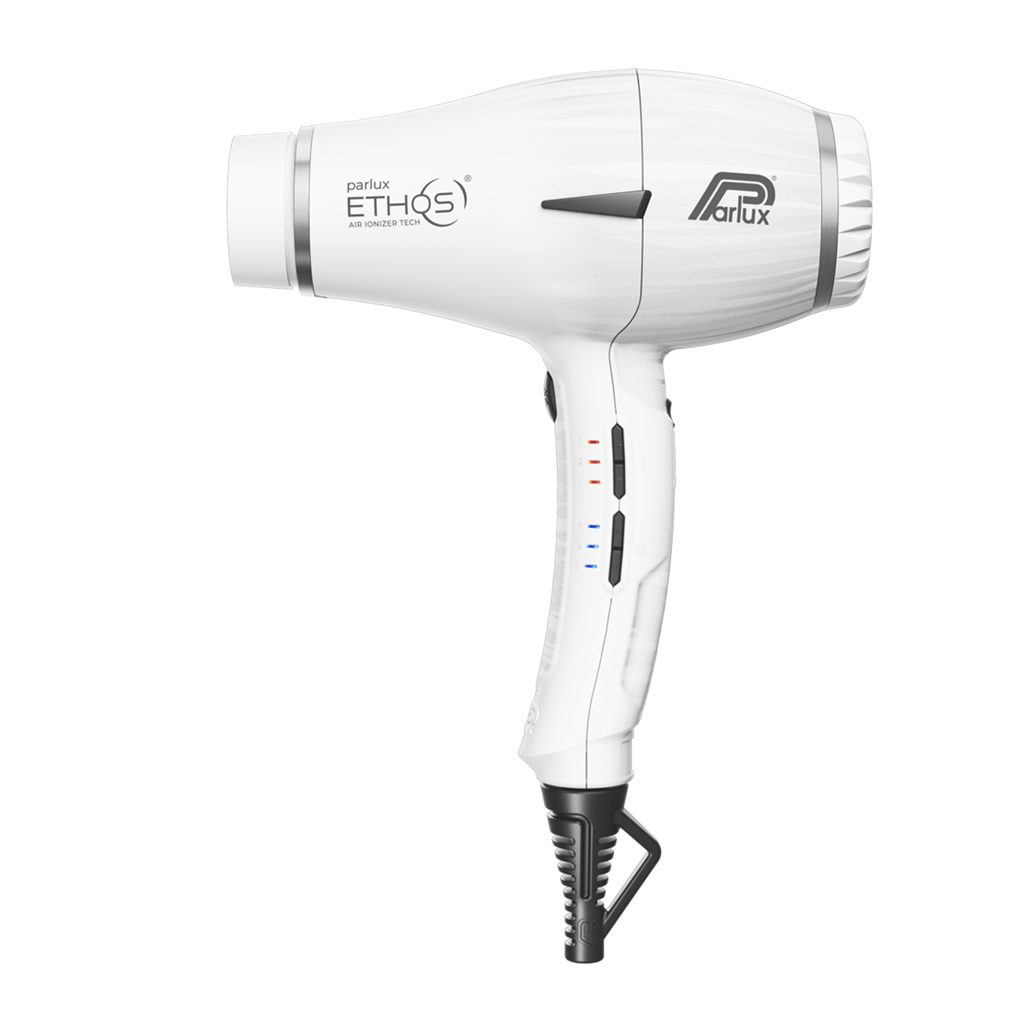 Pack Secadora Parlux Ethos White con Difusor Profesional Digital 2300W Salón