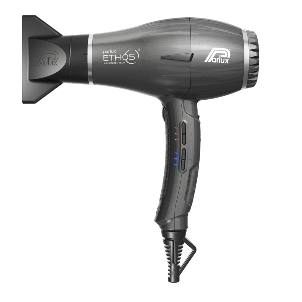 Pack Secadora Parlux Ethos Titanium con Difusor Profesional Digital 2300W Salón