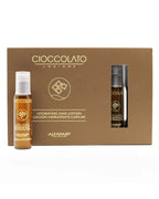 ALFAPARF MILANO CIOCCOLATO KIT NUTRICIÓN TOTAL + AMPOLLETAS FORTIFICANTES (SHAMPOO 1 L + MASCARILLA 500 G + CREMA PARA PEINAR 250 ML + TRATAMIENTO EN AMPOLLETAS)