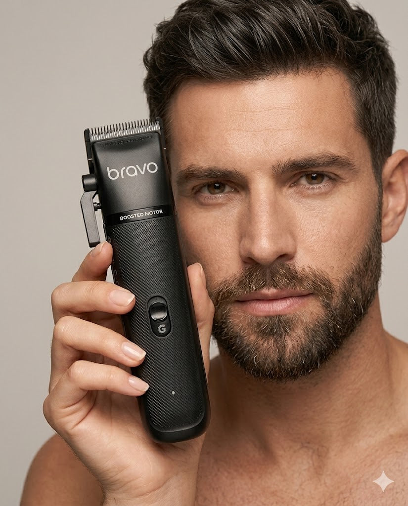 Clipper GAMA Gear Bravo Profesional Barber Máquina Cortadora Inalámbrica