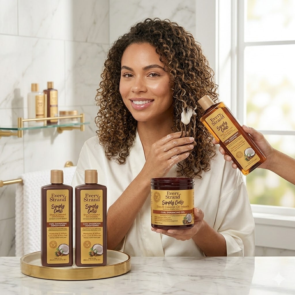 Kit Every Strand Simply Curls – Shampoo + Acondicionador para Rizos