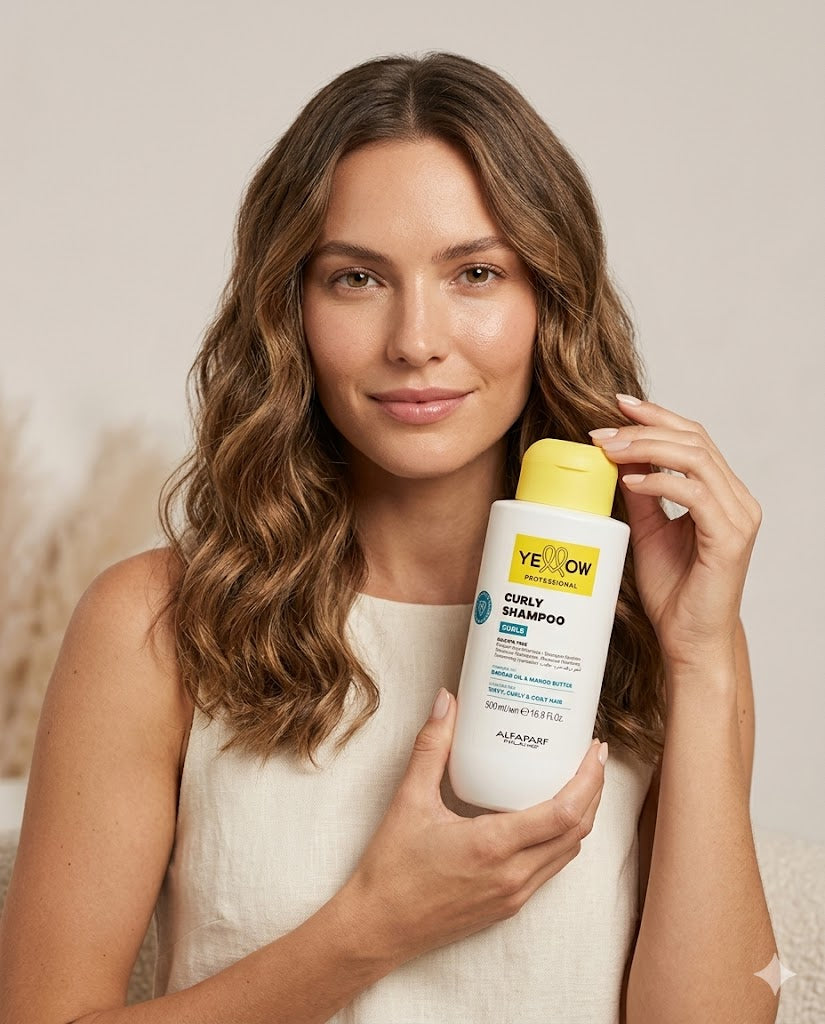 Shampoo Yellow Curls – Cabello Rizado 500ml