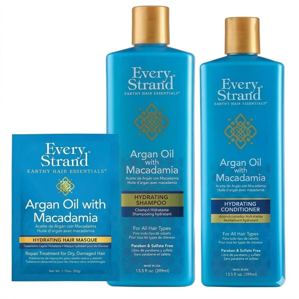 Kit Every Strand Argan Oil & Macadamia – Rutina Hidratante Reparadora