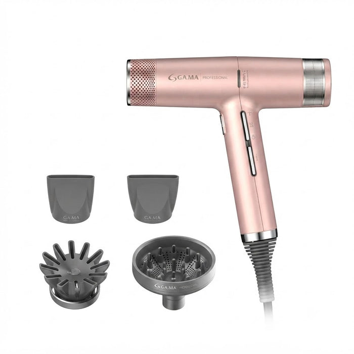 GA.MA IQ PERFETTO PH5 ROSE GOLD Secado ultrarrápido con potencia profesional en un diseño increíblemente ligero.