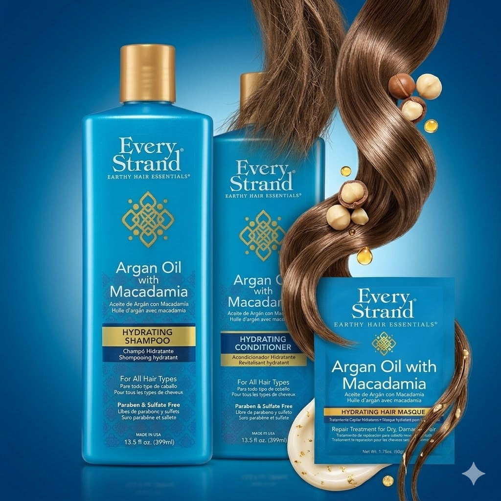 Kit Every Strand Argan Oil & Macadamia – Rutina Hidratante Reparadora