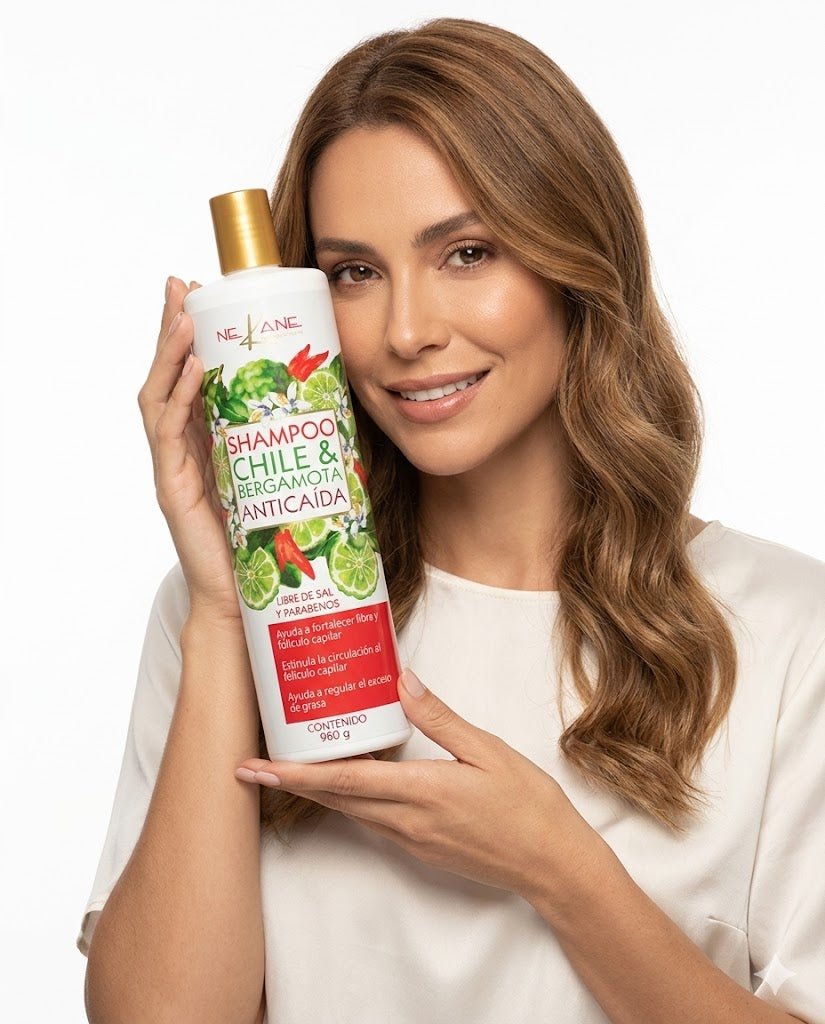 NEKANE SHAMPOO CHILE CON BERGAMOTA 960gr