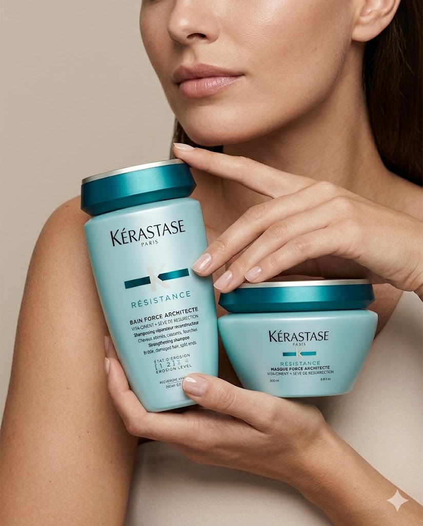 Dúo Kérastase Résistance – Bain Force Architecte 250ml + Masque 200ml