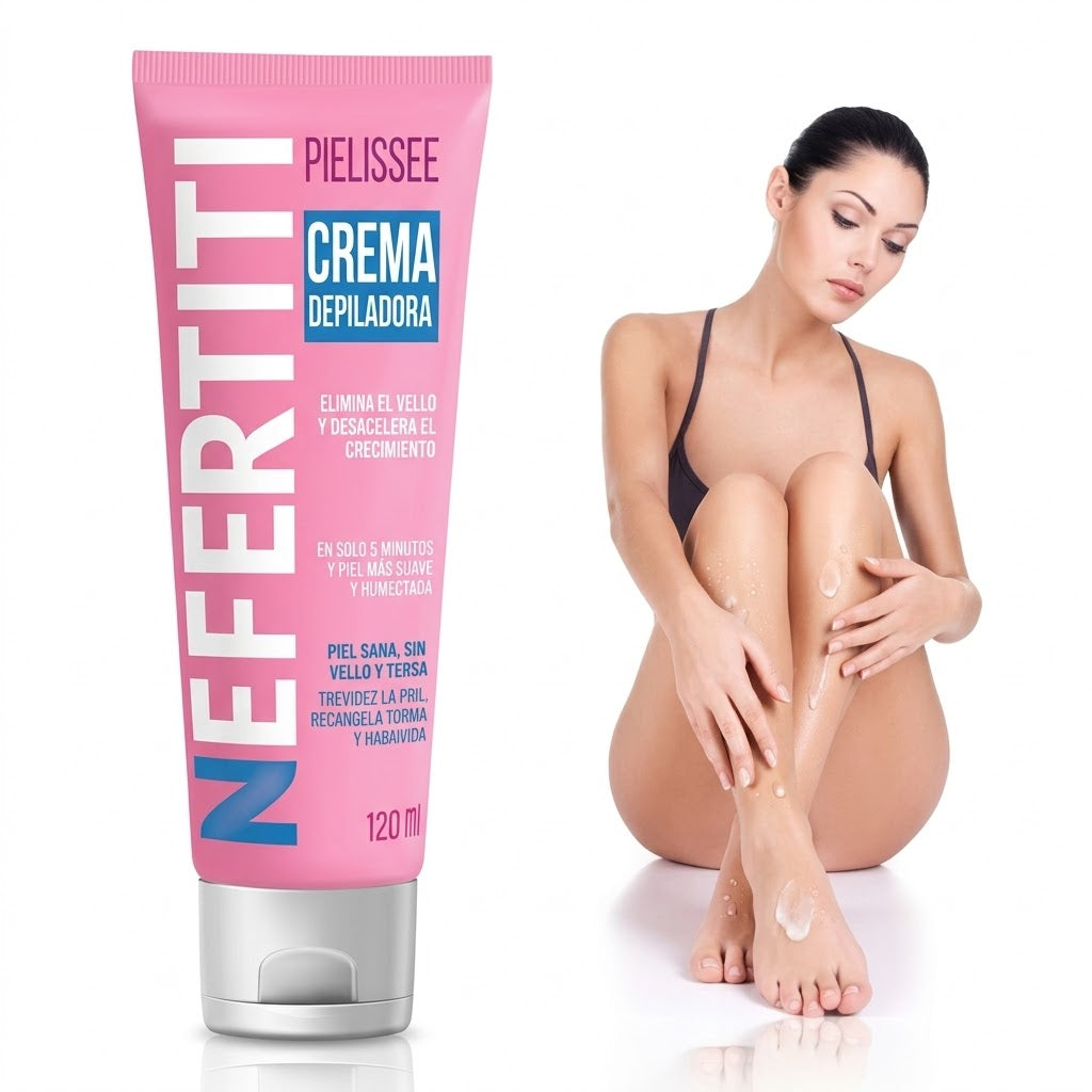 NEFERTITI PIELISSEE CREMA DEPILADORA TUBO 120 GR