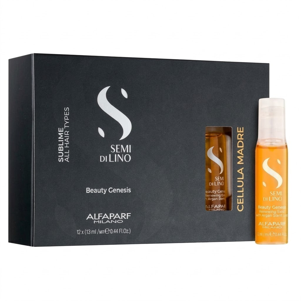 ALFAPARF MILANO SEMI DI LINO BEAUTY GENESIS CELLULA MADRE 12 x 13 ML