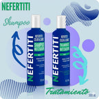 NEFERTITI COLOR CARE SHAMPOO + TRATAMIENTO BLEU 300ML