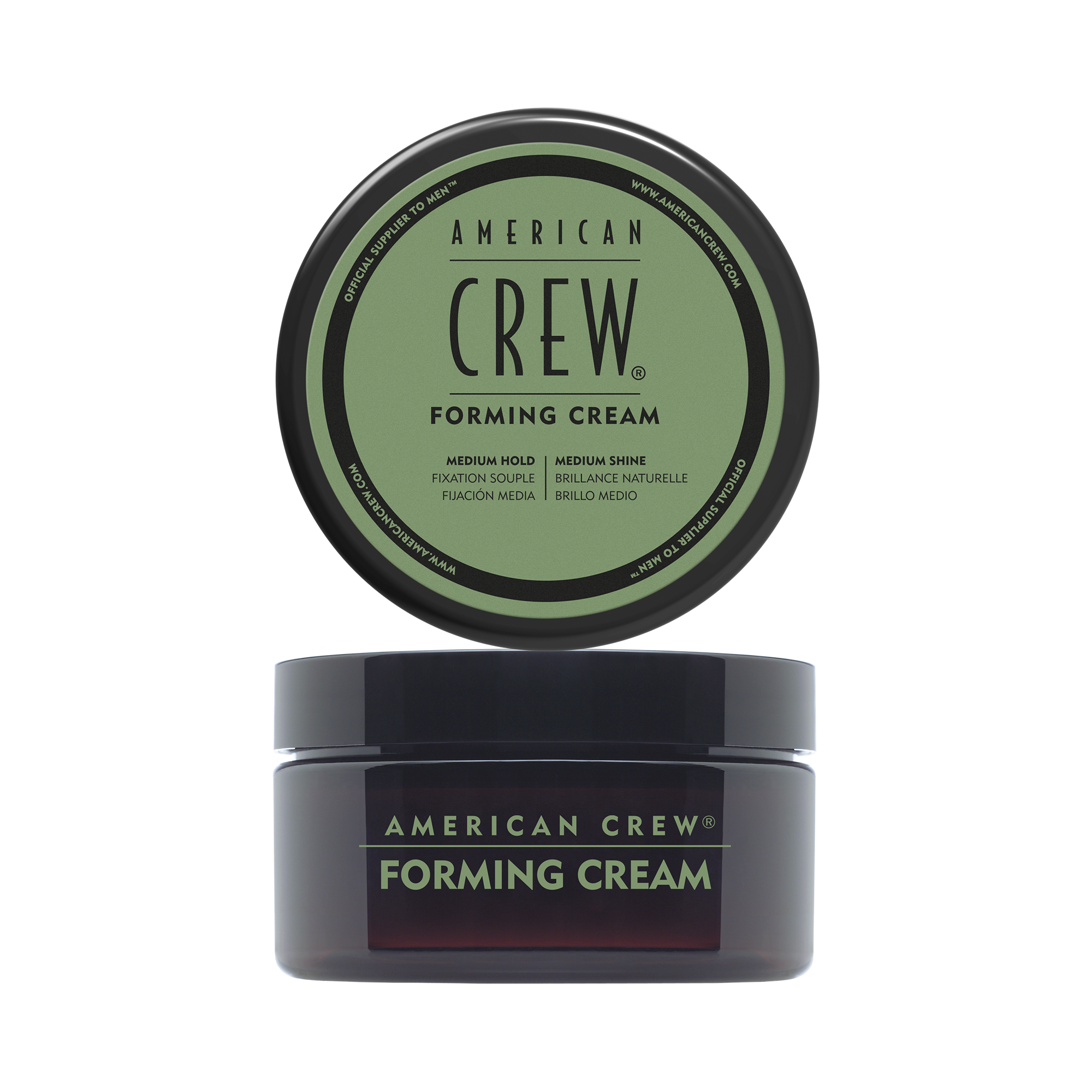 Cera American Crew Forming Cream 85g Fijación Medía Brillo Medio Hombre