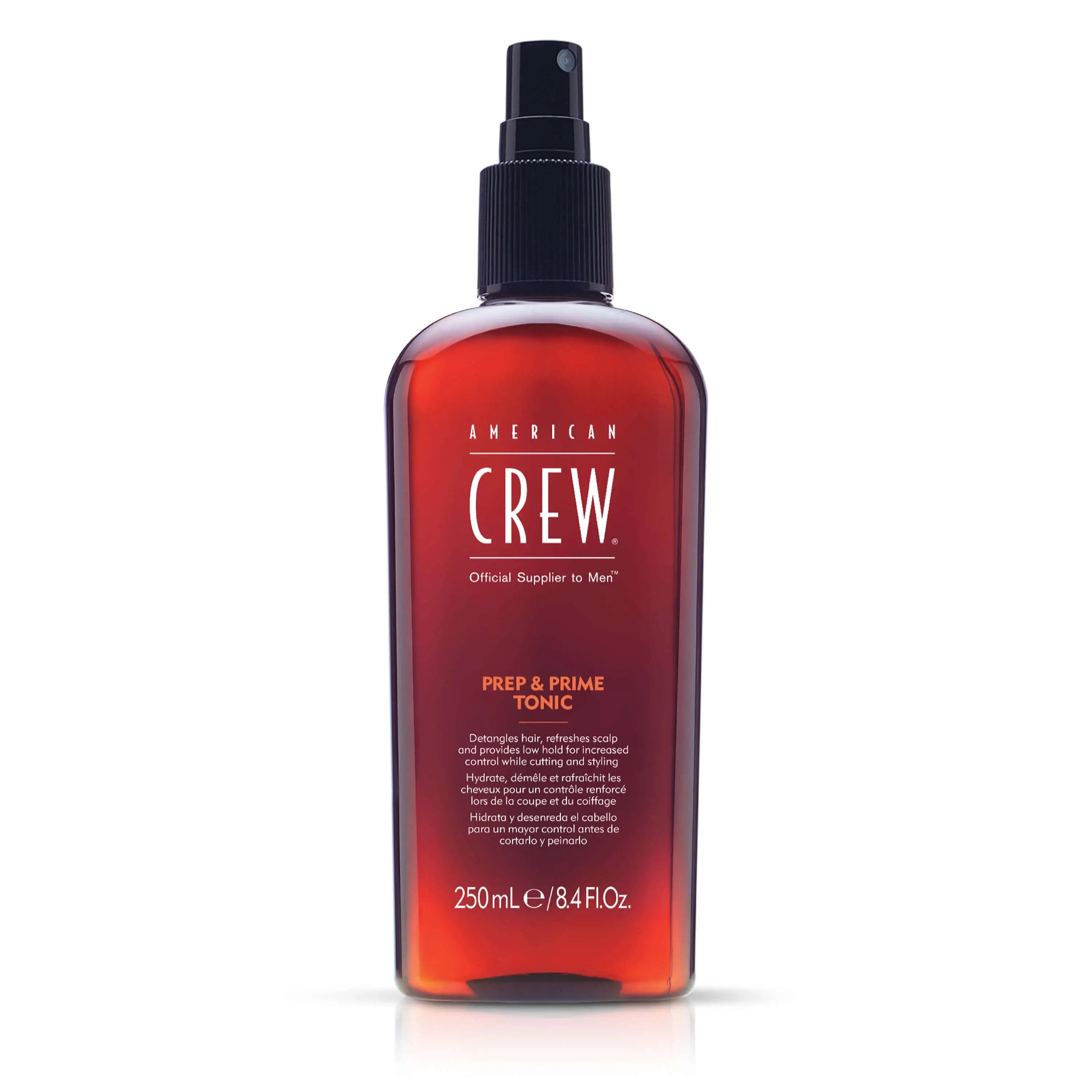 Tónico American Crew Prep and Prime Tonic 250ml Prepeinado Fijación Ligera