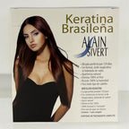 Kit Keratina Brasileña 4 Pasos Alain Silvert para tratamiento profesional anti-frizz