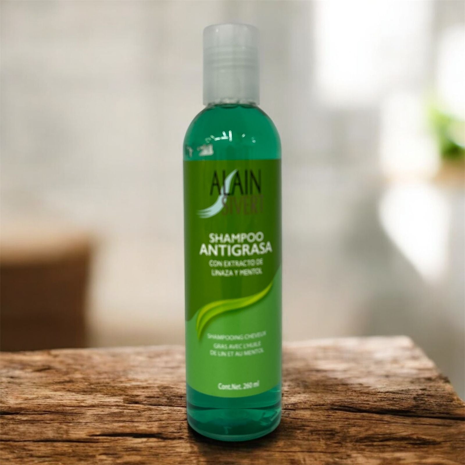 Shampoo Anti Grasa Alain Silvert 260ml para cabello graso