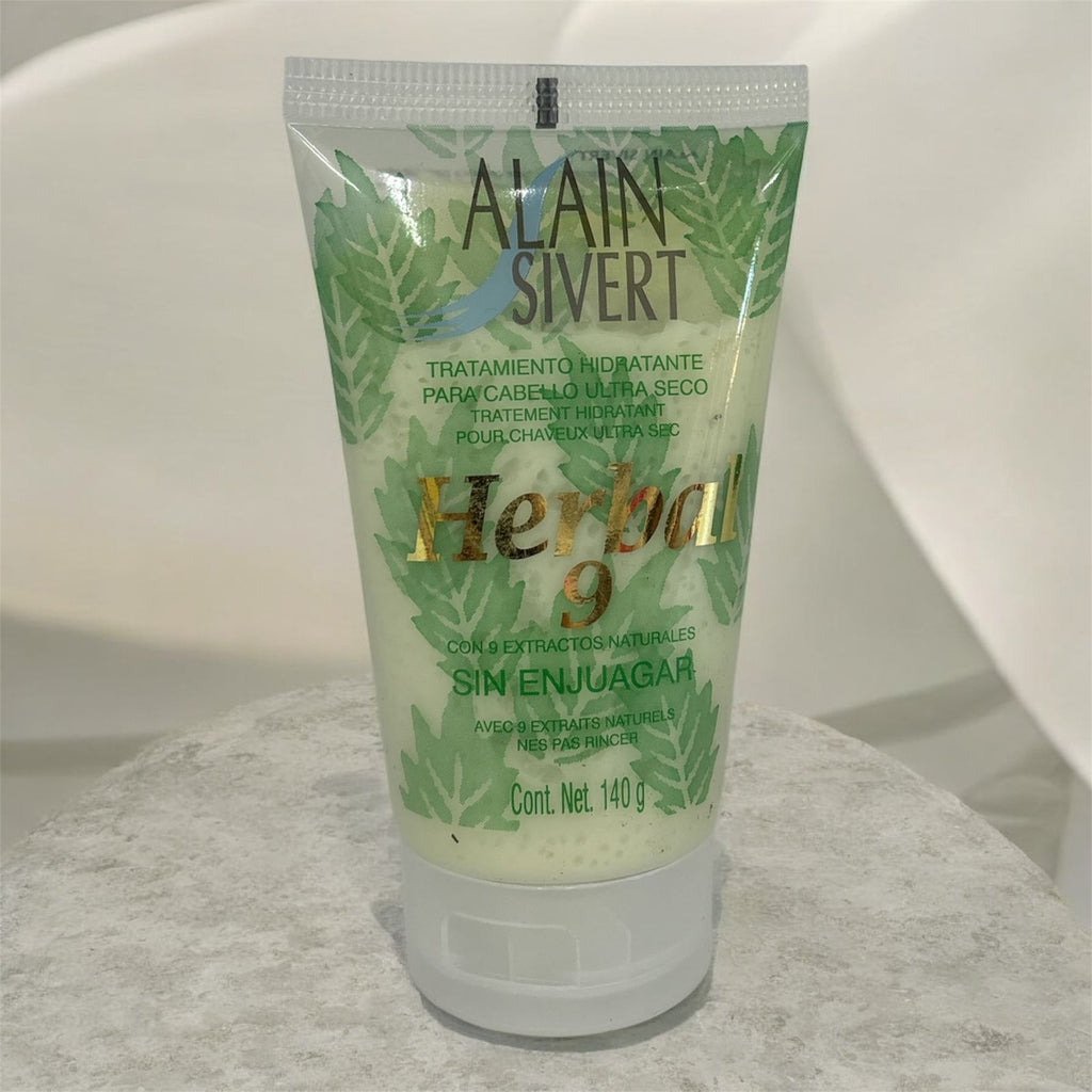 Alain Silvert Herbal 9 Tratamiento Hidratante 140ml para cabello seco profesional salon