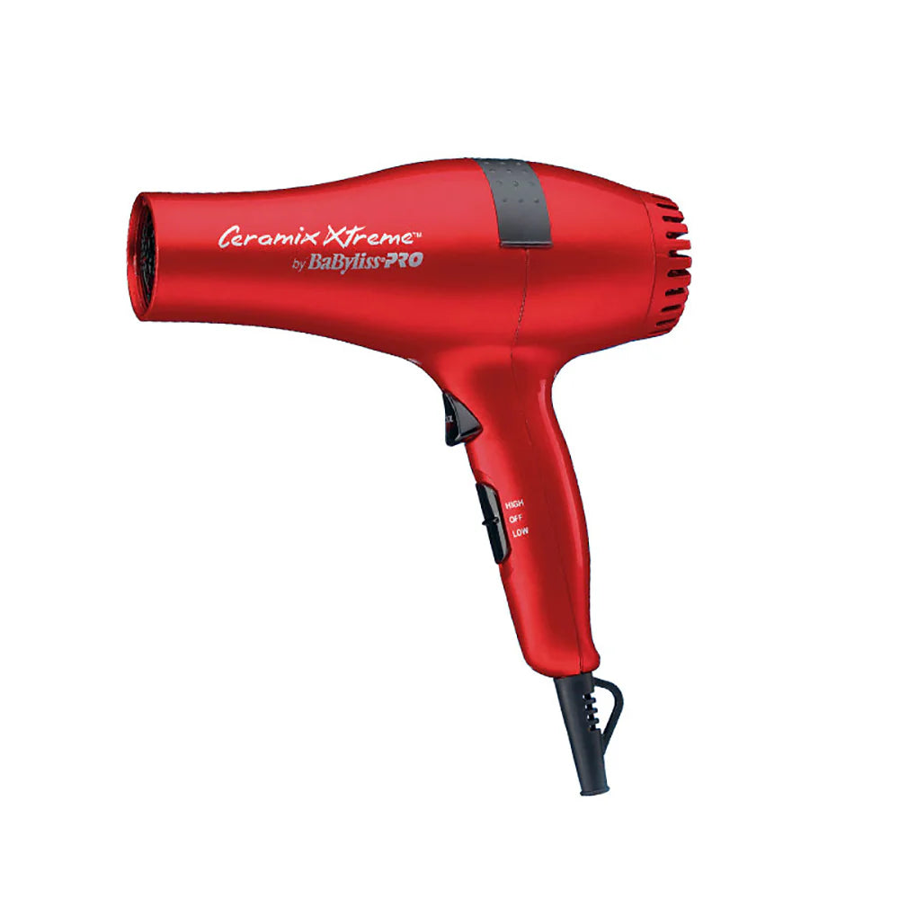 Secadora BaByliss Cerámica Turbo 2000W Roja Iónica Profesional