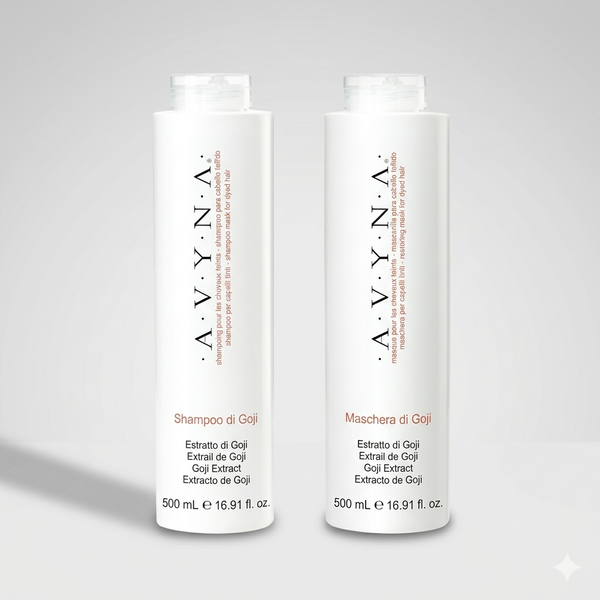 Dúo Avyna Goji – Shampoo + Maschera Cabello Teñido 2x500ml