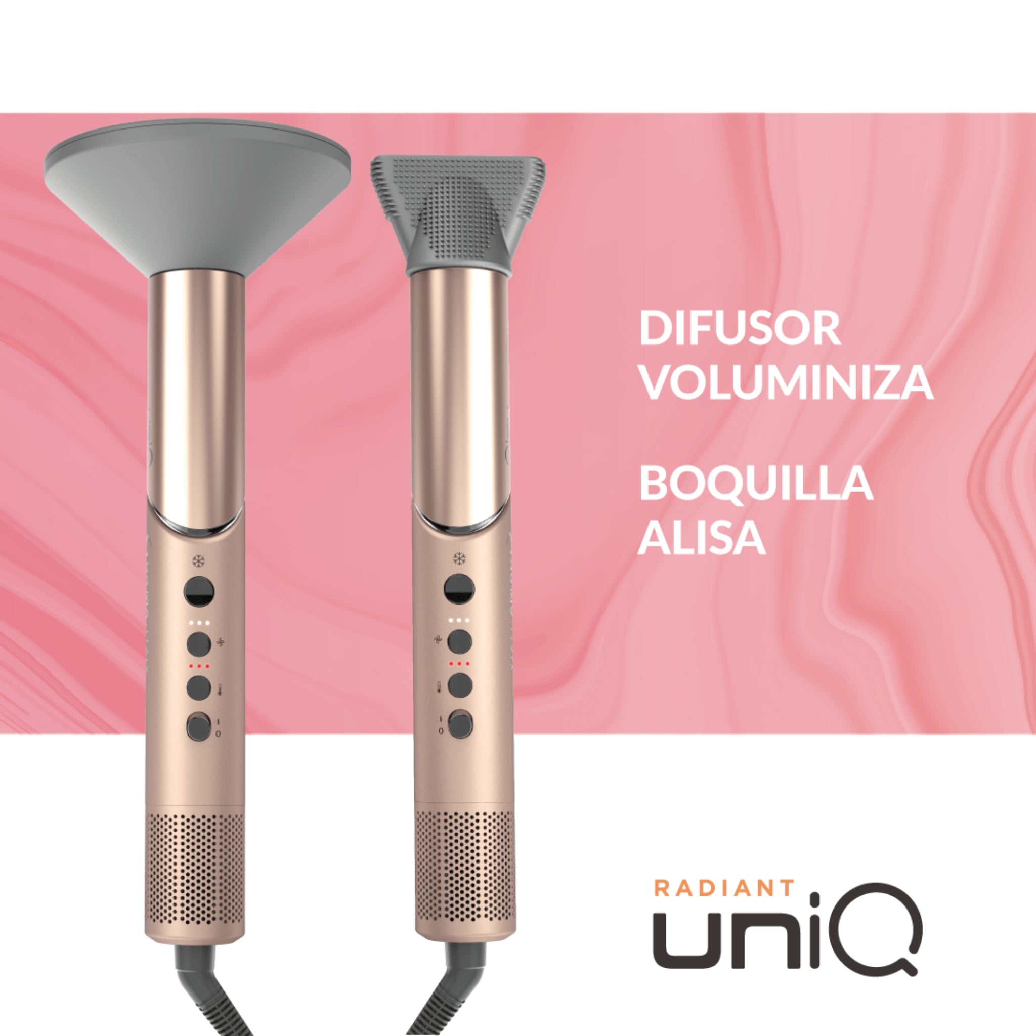 GAMA Radiant Uniq Multistyler 9 en 1 herramienta profesional para salón