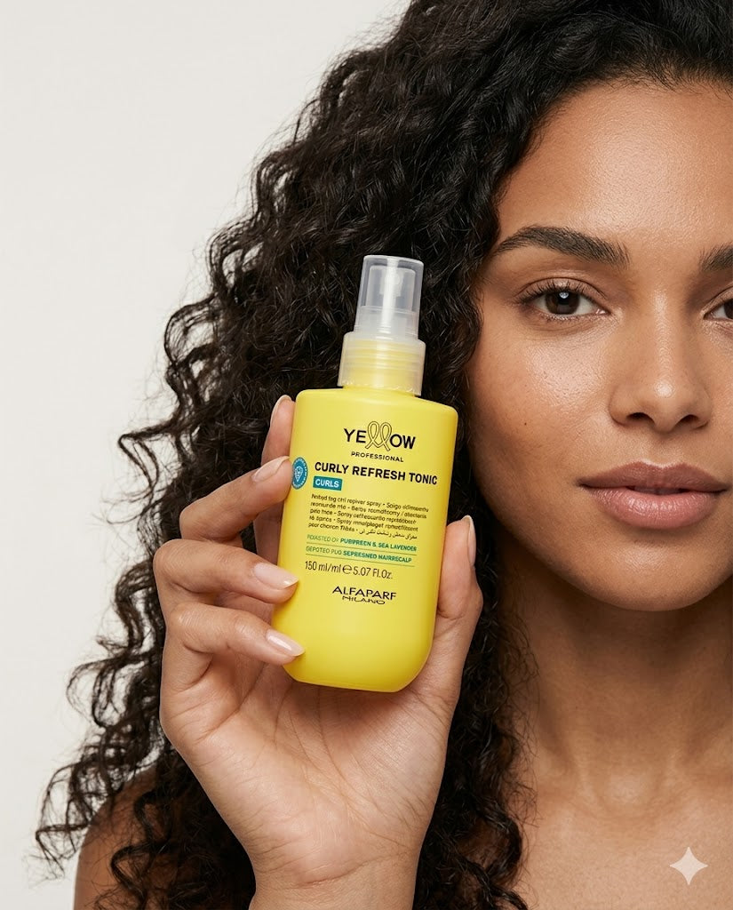 Tónico Yellow Curls Refresh – Reactiva Rizos 150ml