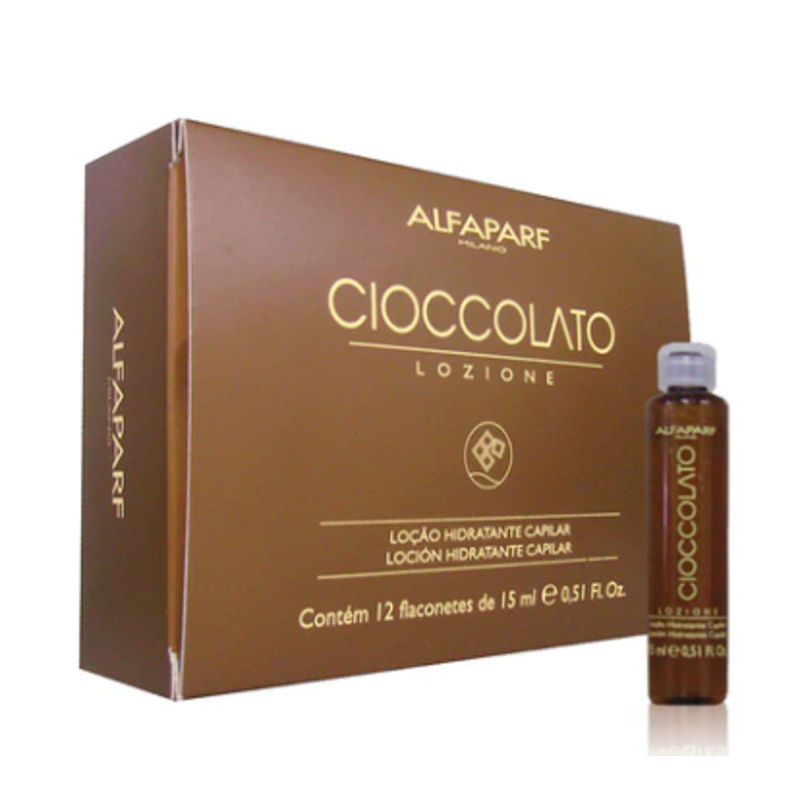 AMPOLLETA CHOCOLATE LOCION CAPILAR 12X13ML