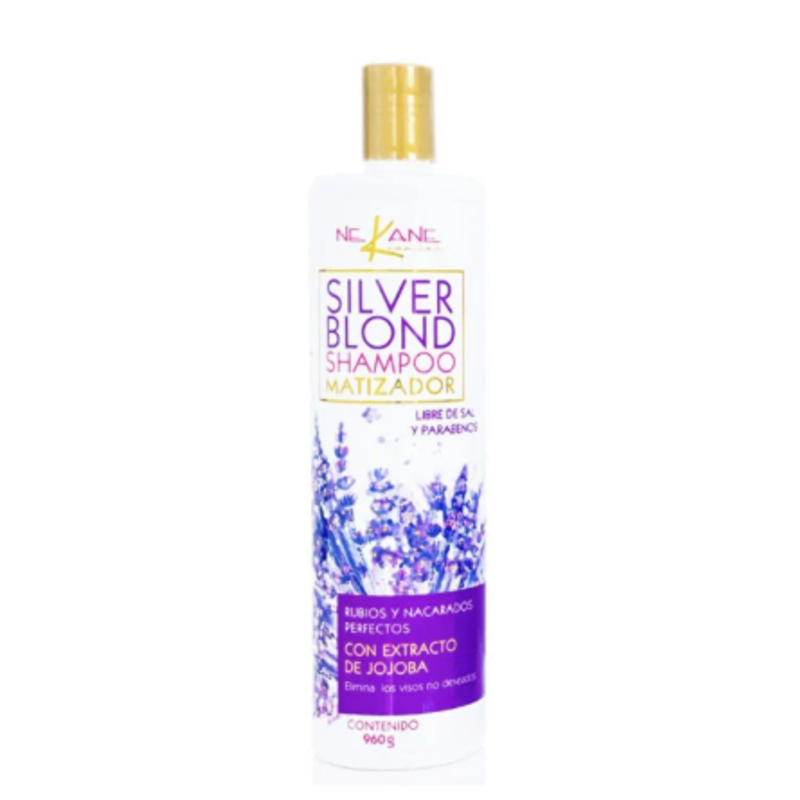 NEKANE SHAMPOO SILVER BLOND MATIZADOR 960 ML