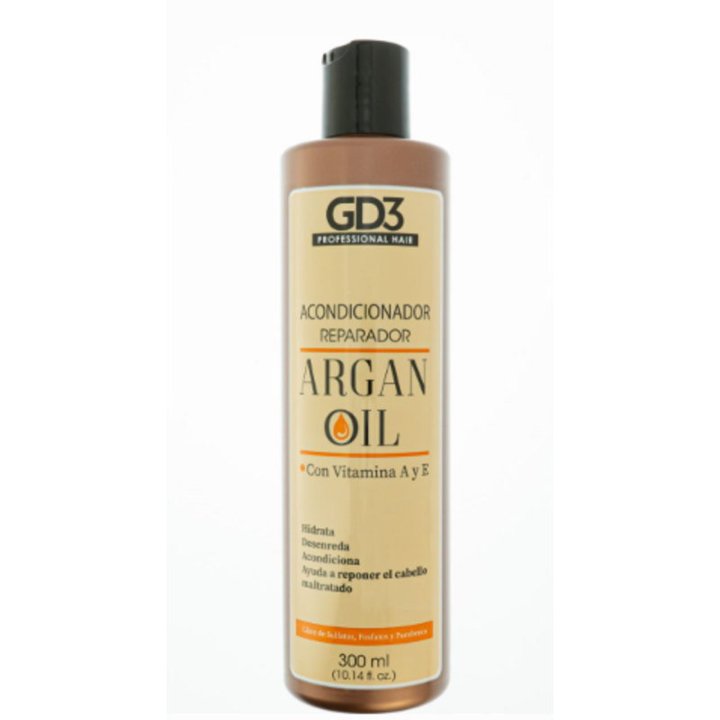 ACONDICIONADOR REPARADOR CON ACEITE DE ARGAN GD3 300ML