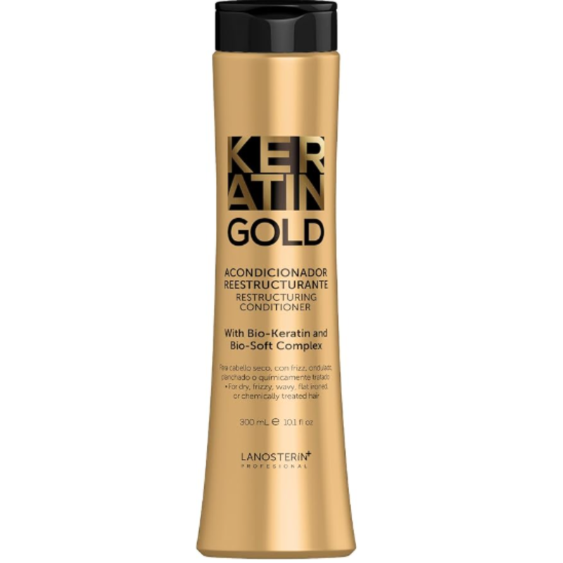 KERATIN GOLD ACONDICIONADOR REESTRUCTURANTE 300 ml