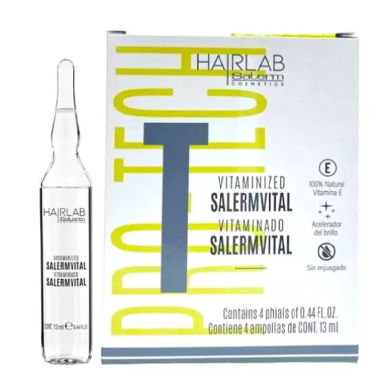 HAIRLAB SALERM VITAL 4 AMPOLLETAS