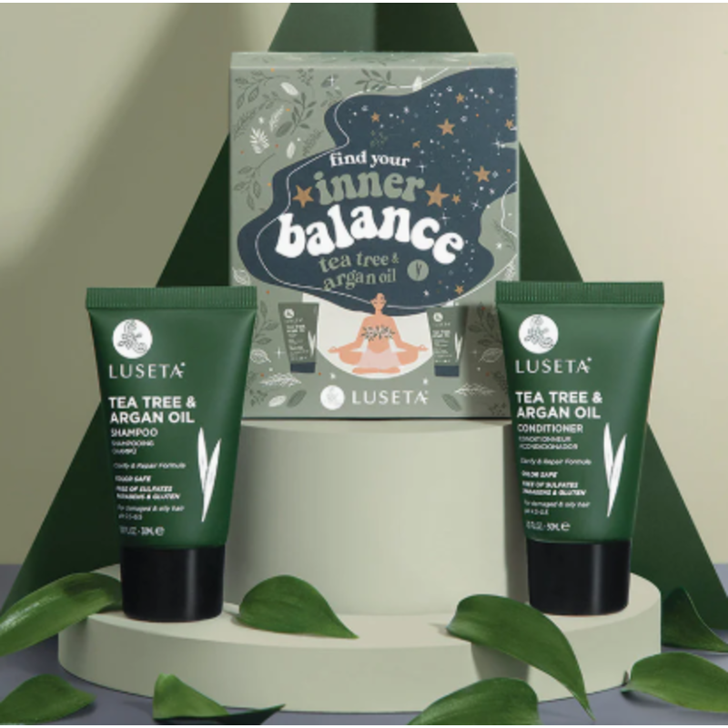 TEA TREE & ARGAN OIL TRAVEL SET