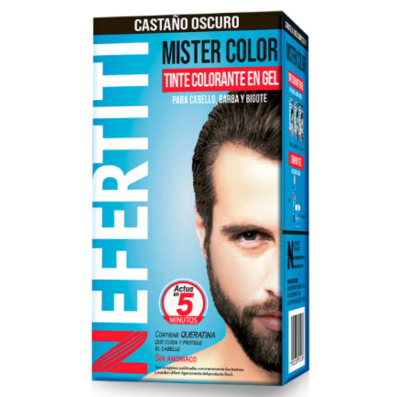 KIT MISTER COLOR CASTAÑO OSCURO 30 ML C/U