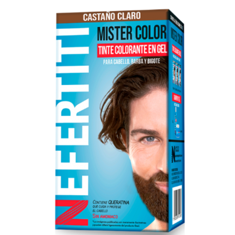 KIT MISTER COLOR CASTAÑO CLARO 30 ML C/U
