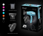 Pack Secadora Parlux Ethos White con Difusor Profesional Digital 2300W Salón