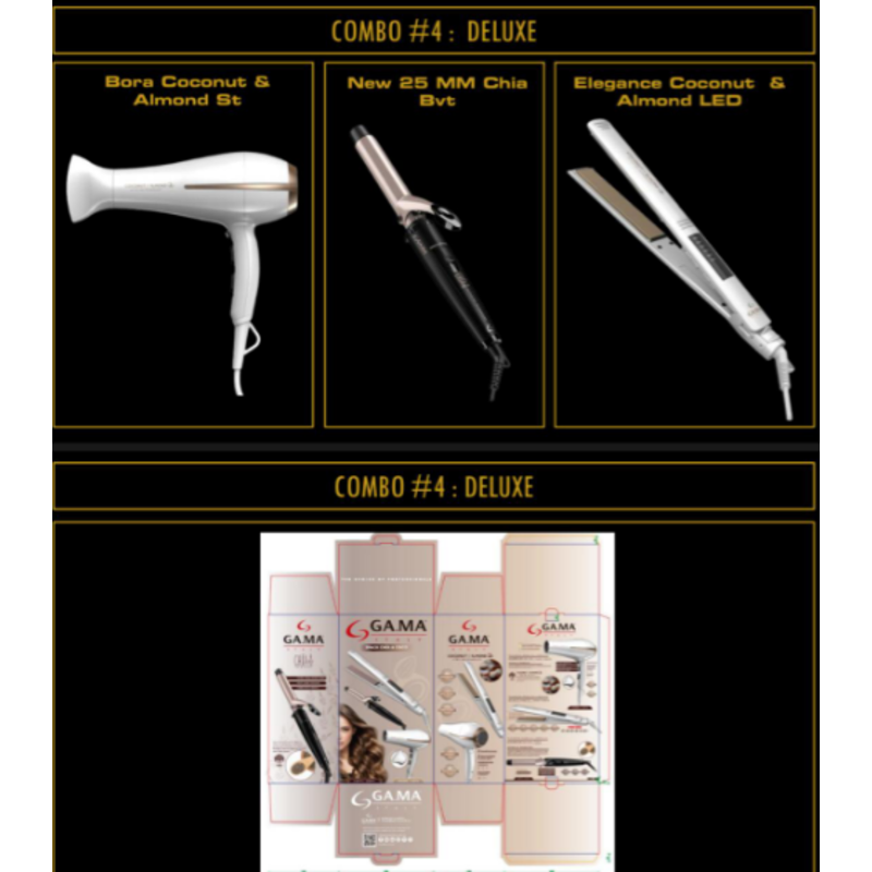 COMBO BORA & ELEGANCE COCO y TENAZA CHIA