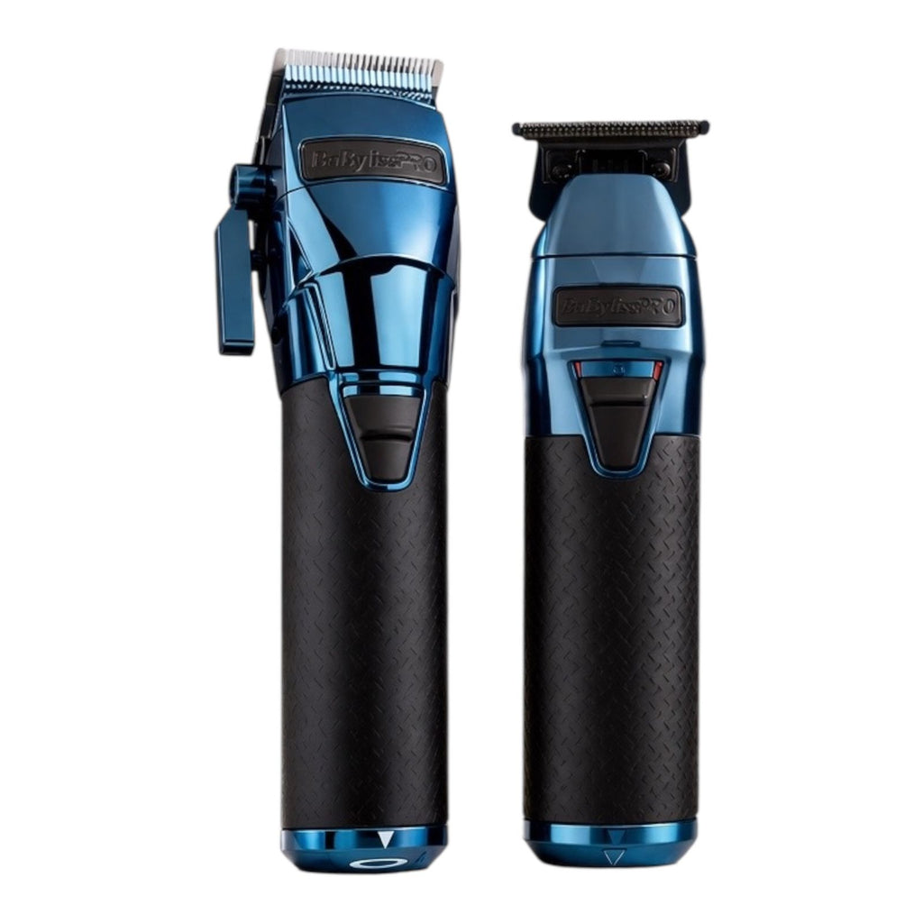 Set BaBylissPRO BlueFX FXone Clipper + Trimmer FXone  Edición Premium Barber