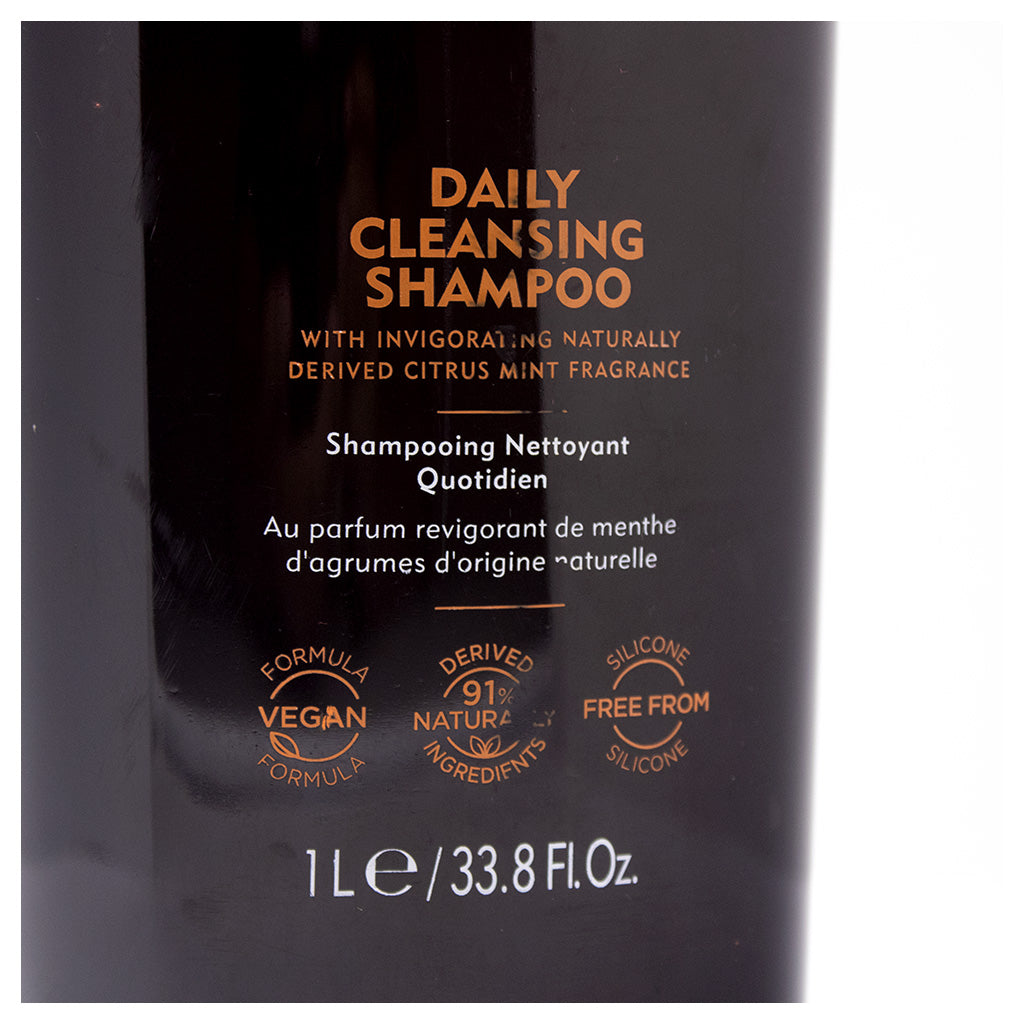 Shampoo American Crew Daily Cleansing 1 Litro Vitamina B5 Salon Barbería
