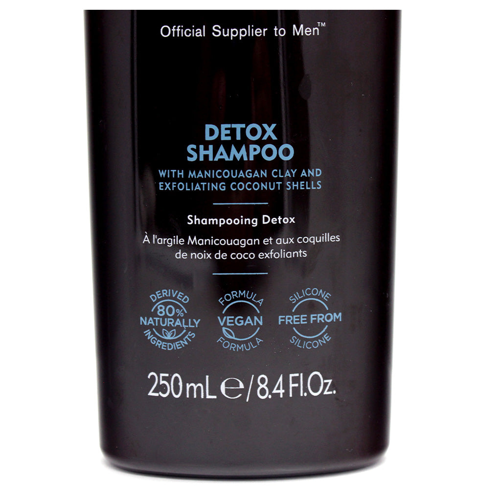 Shampoo American Crew Detox 250ml Limpieza Profunda Exfoliante Hombre