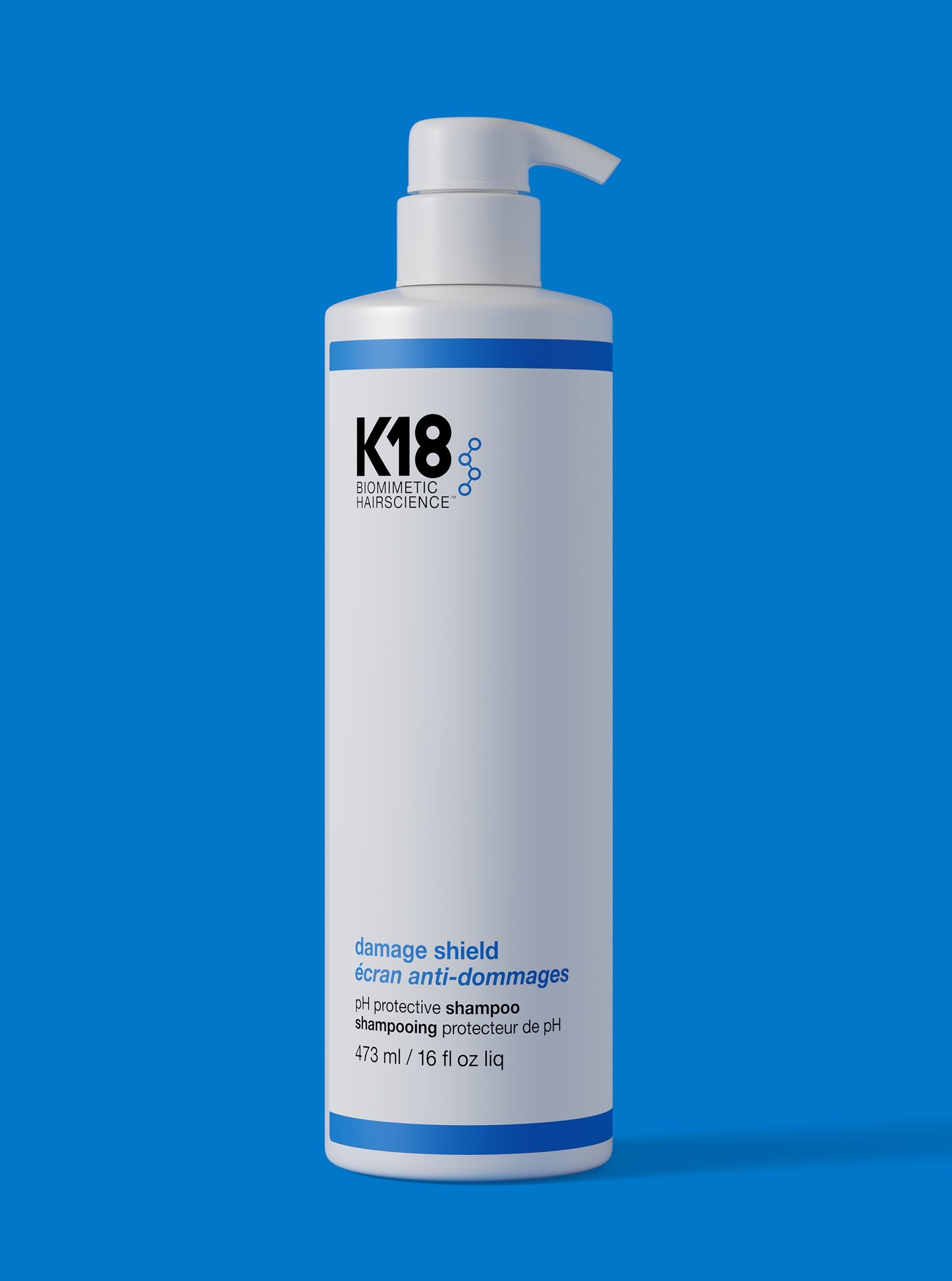 Shampoo K18 Damage Shield pH Protective Shampoo 473ml Color Safe Tamano Grande