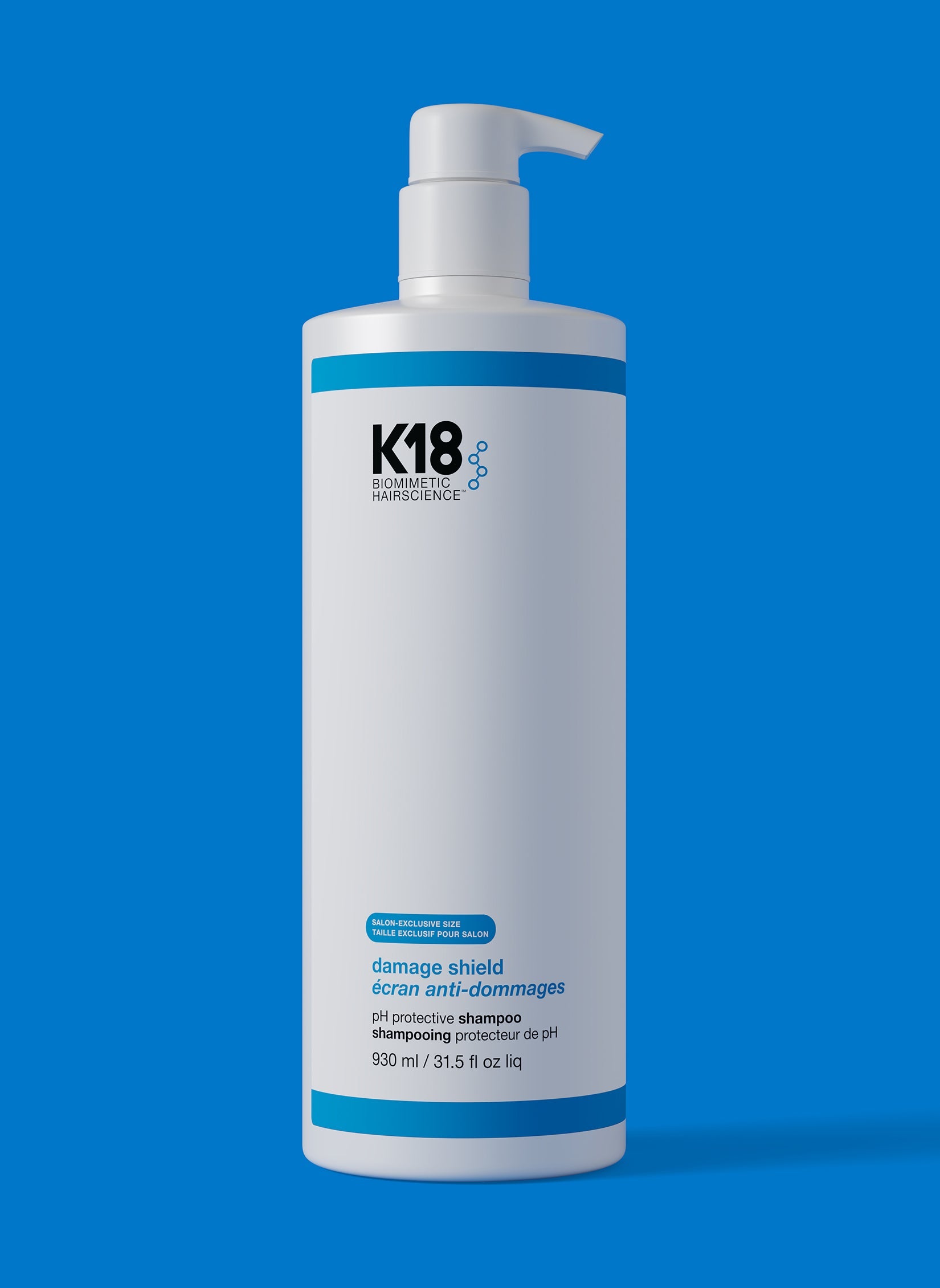 Shampoo K18 Damage Shield pH 1 Litro Profesional Salon Lavabo Color Safe